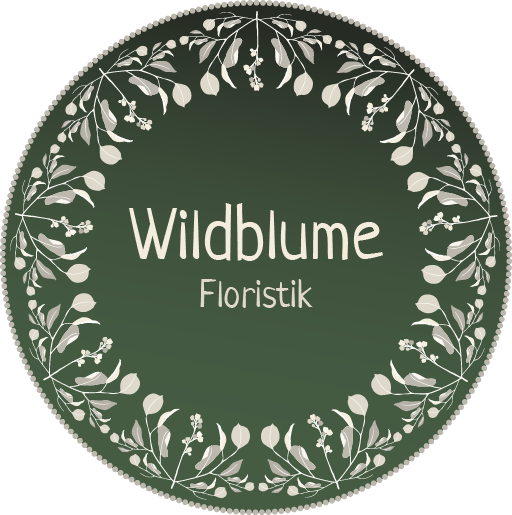 Wildblume Floristik Logo